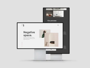 یکی از مهمترین اصول اولیه طراحی سایت استفاده از فضاها منفی است